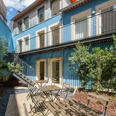 Apartment Luxury Style 6 With Ac Downtown Near Metro