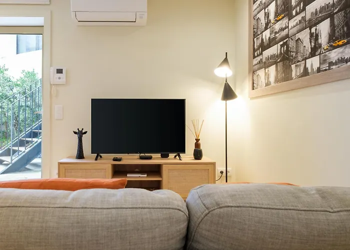 Διαμέρισμα Luxury Style 6 With Ac Downtown Near Metro *