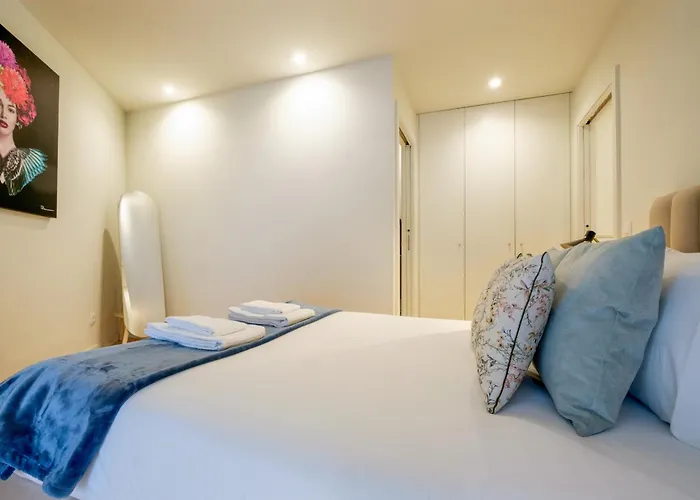 公寓 Luxury Style 6 With Ac Downtown Near Metro 波尔图